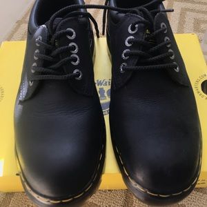 Dr. Marten men’s steel toe work shoes black NWOT